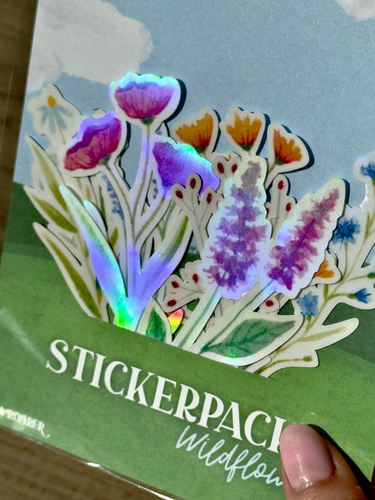 Stickerpack „Rainbow Wildflowers“