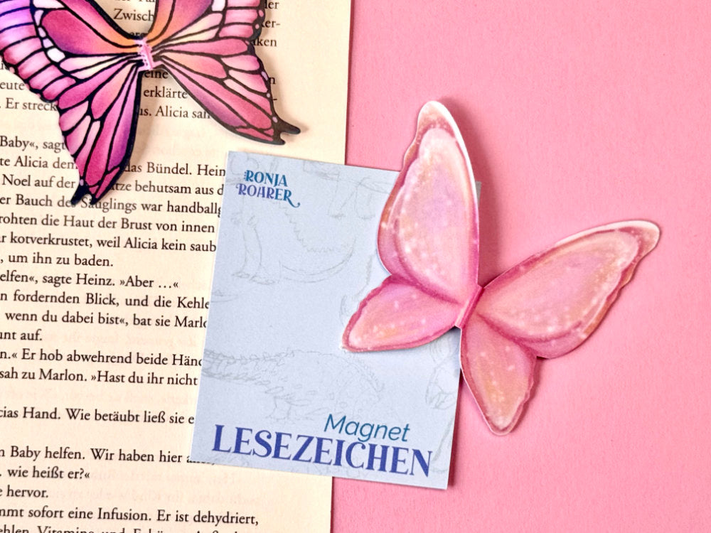 Magnetlesezeichen "Barbie-Wings"