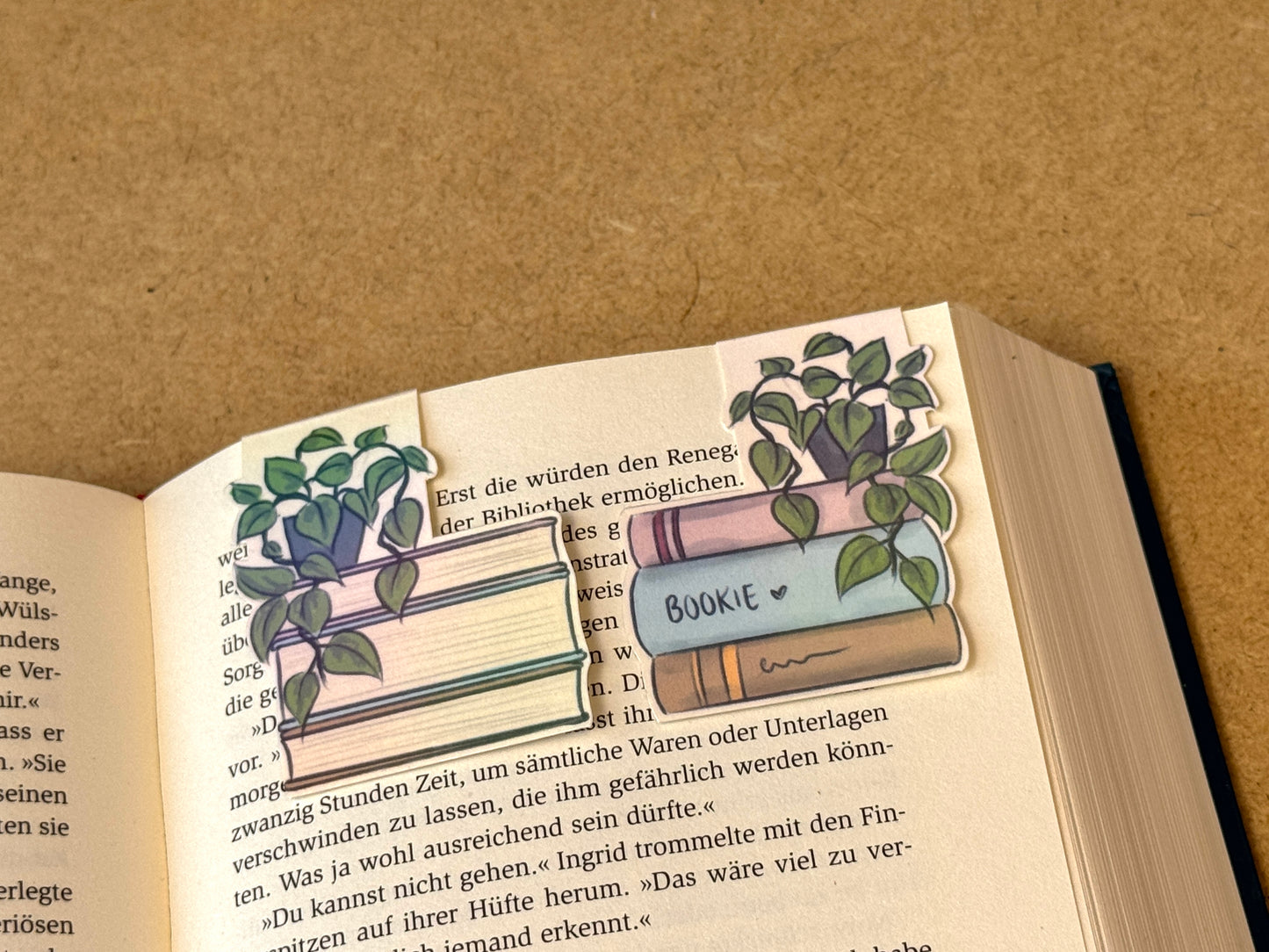 Magnetlesezeichen „Bookie“