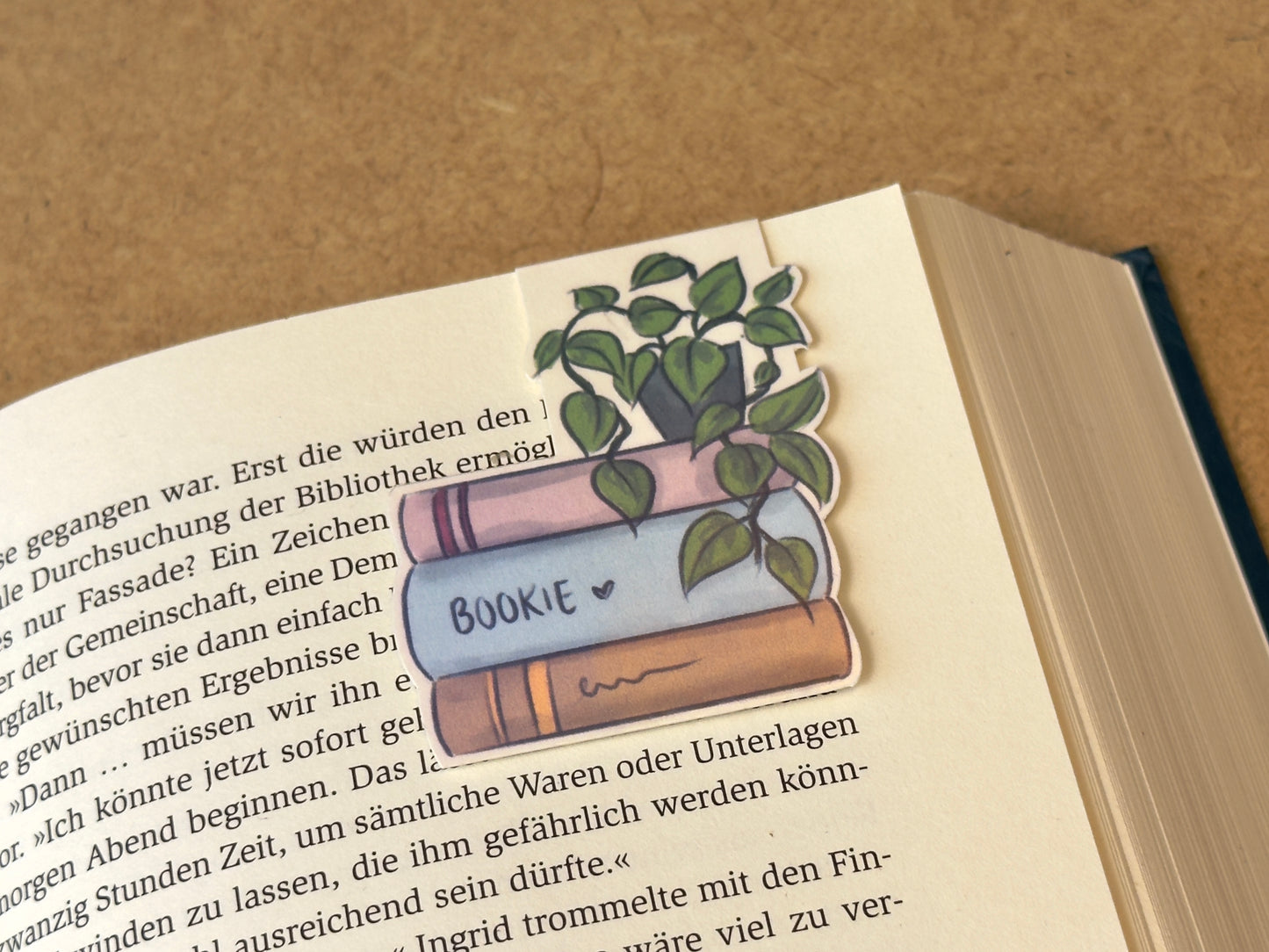 Magnetlesezeichen „Bookie“