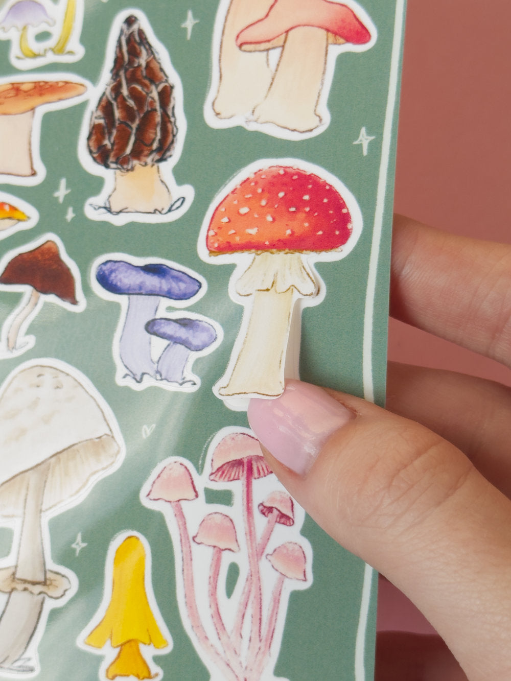 Stickersheet „Mushrooms