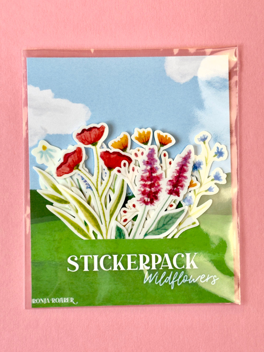 Stickerpack „Rainbow Wildflowers“