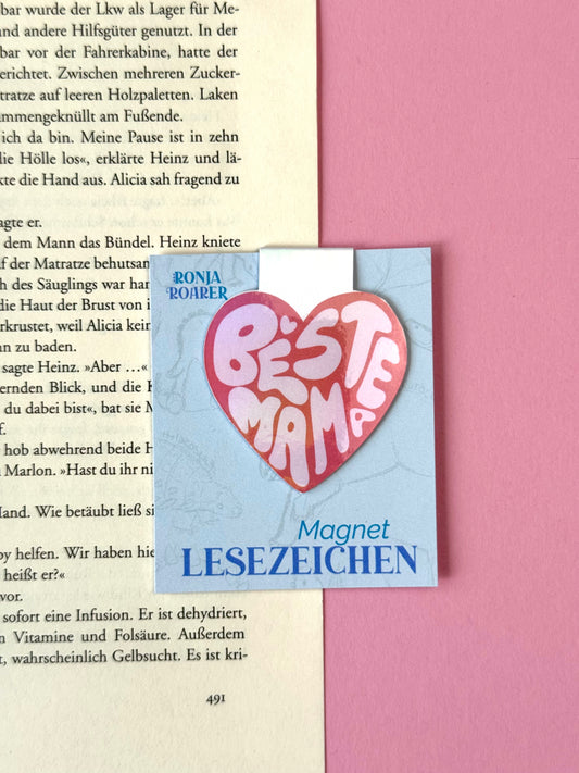 Magnetlesezeichen „Beste Mama"