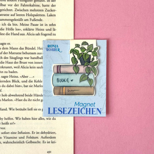 Magnetlesezeichen „Bookie“