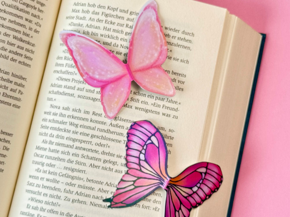 Magnetlesezeichen "Barbie-Wings"