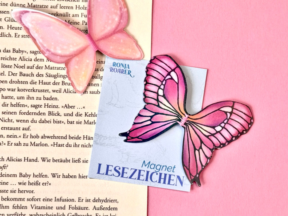 Magnetlesezeichen "Barbie-Wings"