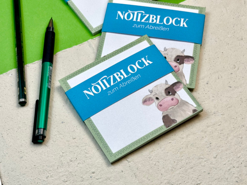 Notizblock „Muuuuh"