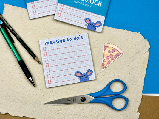 Notizblock „Mausige To-Dos"