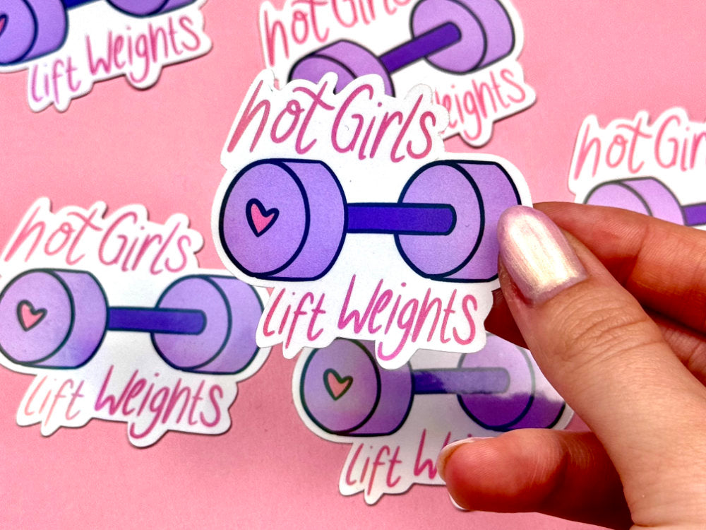 Strong Girls Sticker