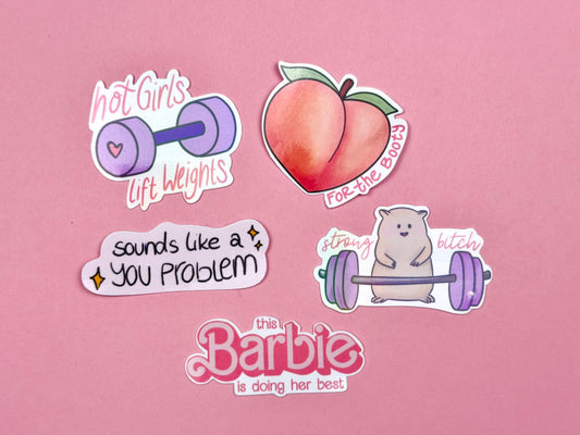 Strong Girls Sticker