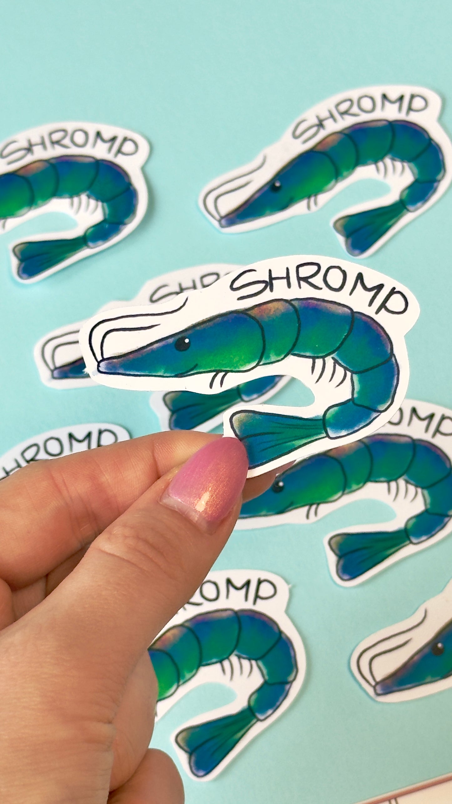 Sticker "Shromp"