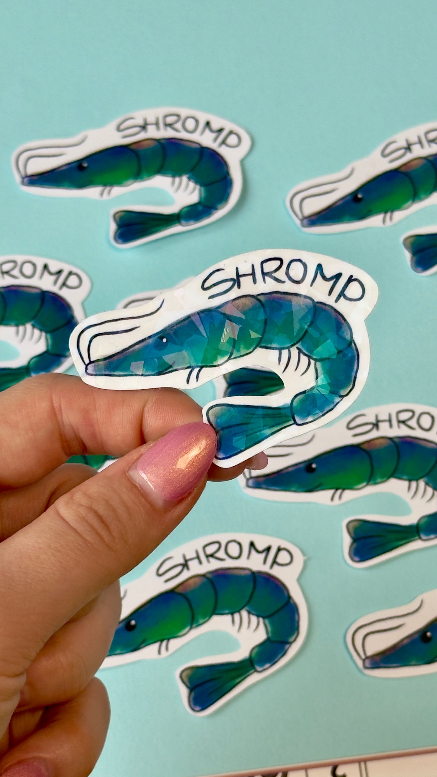 Sticker "Shromp"